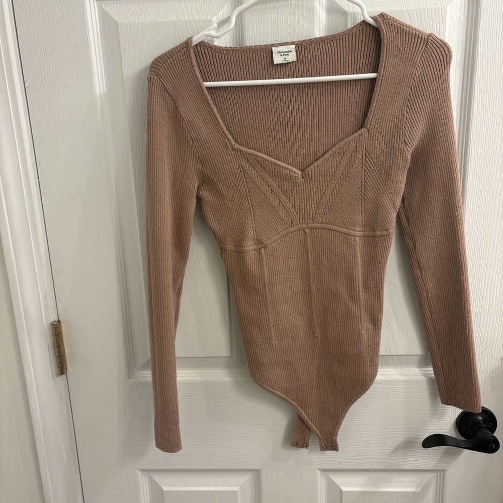 Abercrombie & Fitch Ribbed Bodysuit